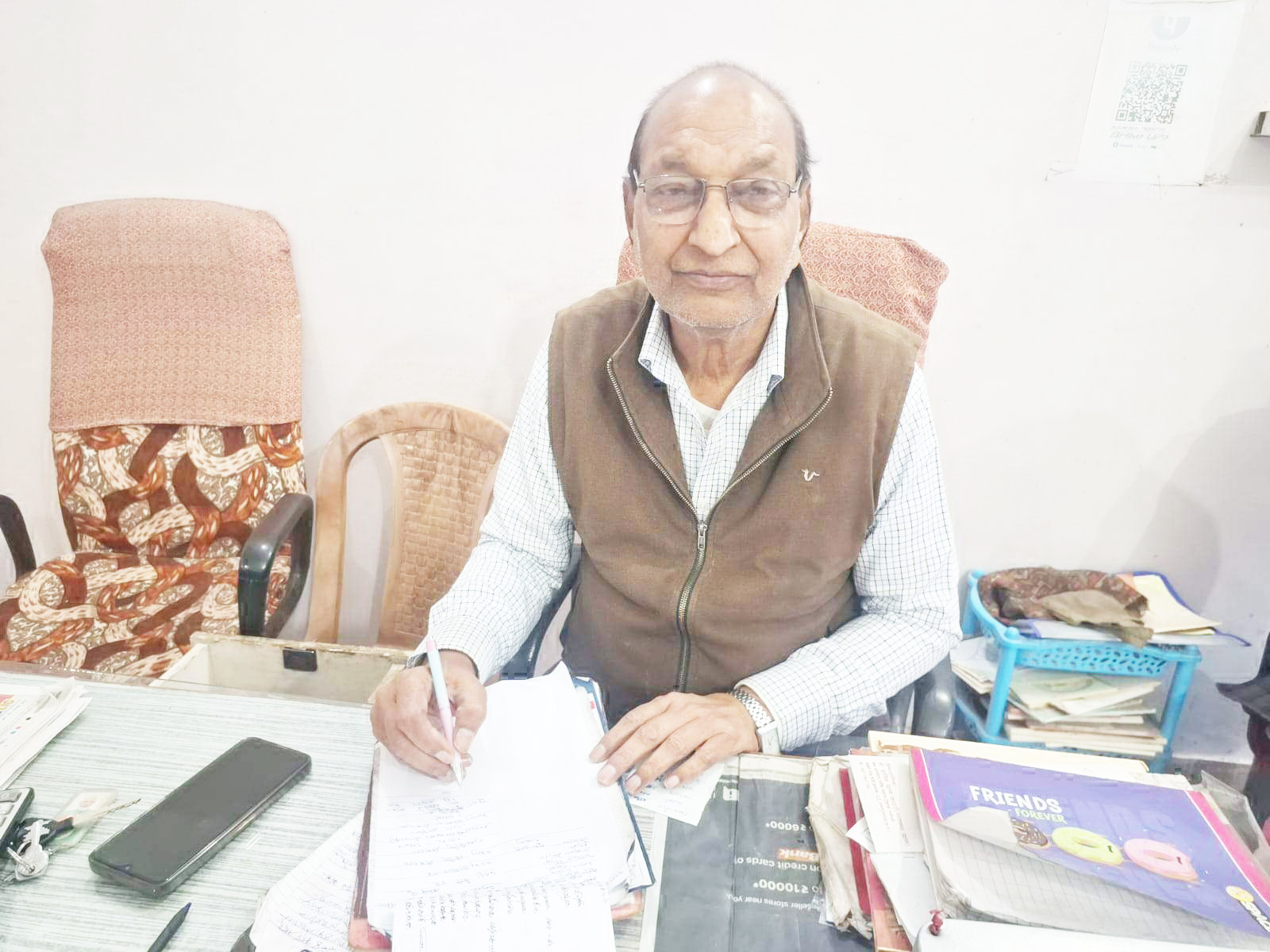 एआई और मोबाइल युग में भी मानसिक गणना के मिसाल बने 72 बरस के  कन्हैयालाल