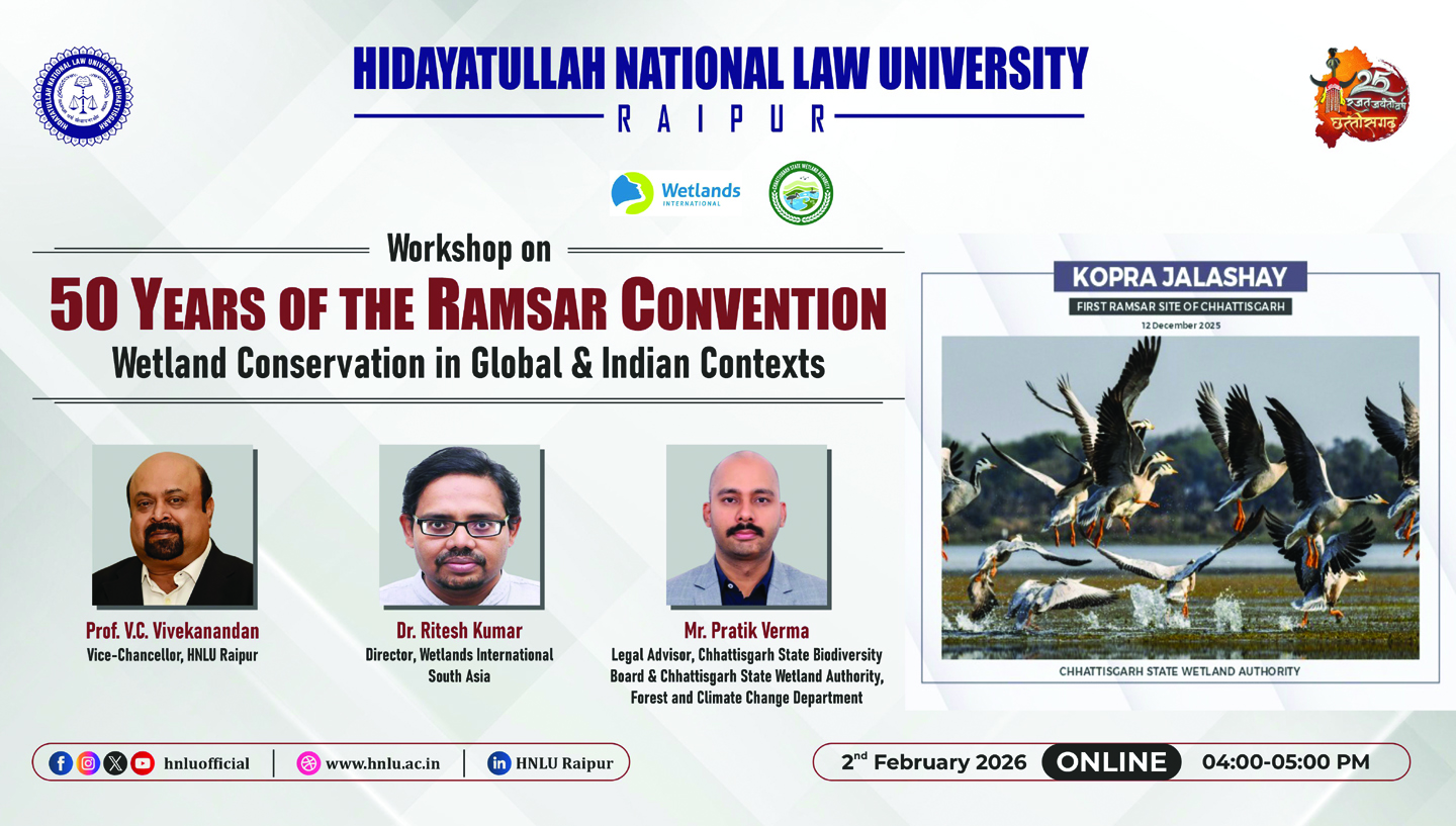 कोपरा जलाशय को राज्य के पहले रामसर स्थल की मान्यता, राष्ट्रीय कार्यशाला में हुआ उल्लेख