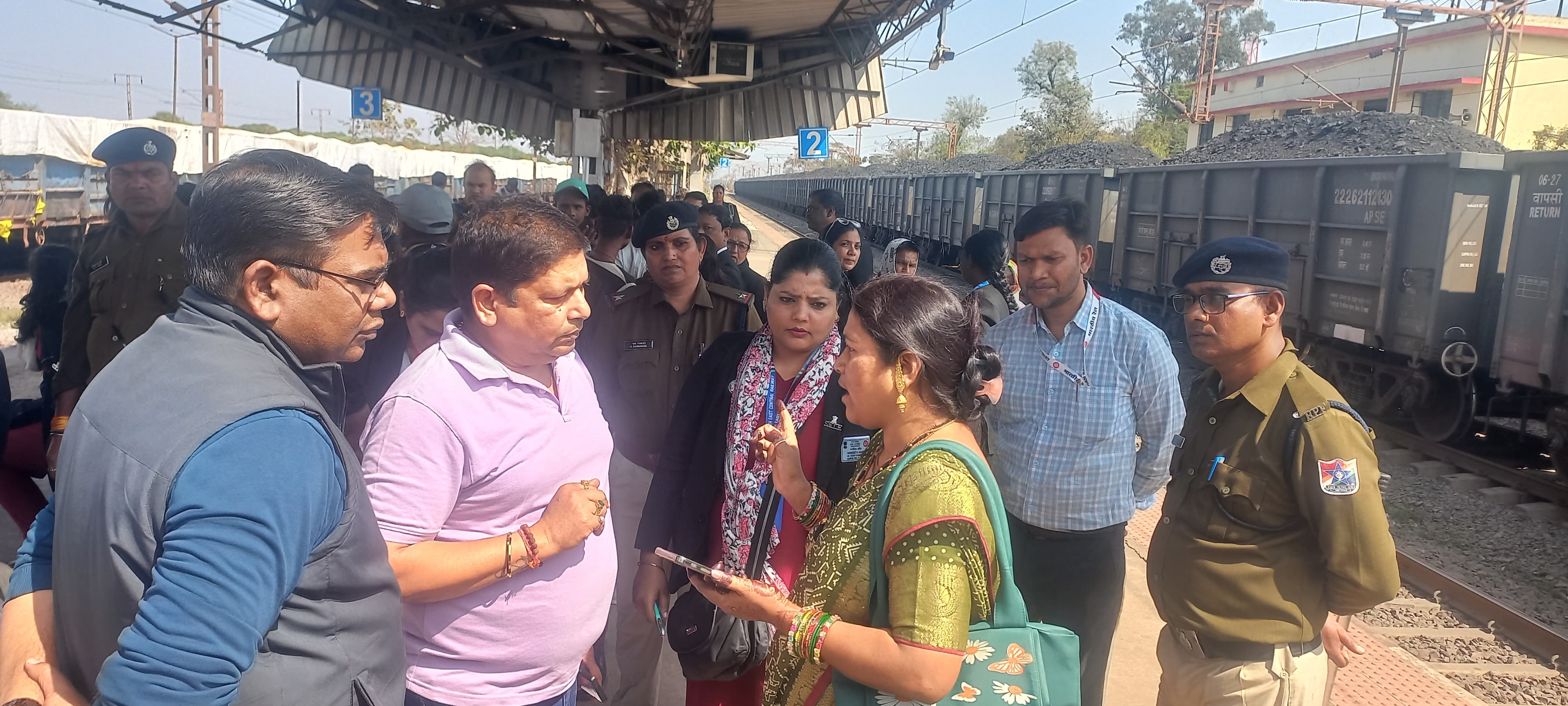 मांढ़र स्टेशन में एम्बुश टिकट चेकिंग 200 केस से 62430 रूपए वसूले 