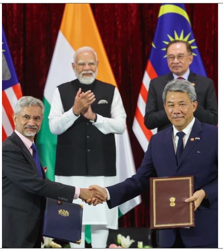 सुरक्षा सहयोग से द्विपक्षीय भुगतान संबंधों तक, भारत और मलेशिया ने छह प्रमुख समझौतों पर लगाई मुहर 
