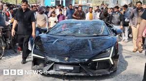 लेम्बोर्गिनी मामला: ड्राइवर के 'कबूलनामे' के बाद पुलिस बोली- शिवम चला रहे थे कार, अब गिरफ़्तार