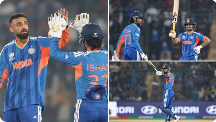 इशान, पंड्या और चक्रवर्ती चमके, भारत ने नामीबिया को 93 रन से रौंदा