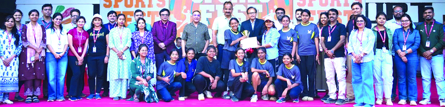 शारीरिक कौशल और टीम भावना का उत्सव मनाने कलिंगा में 8वां वार्षिक खेल महोत्सव