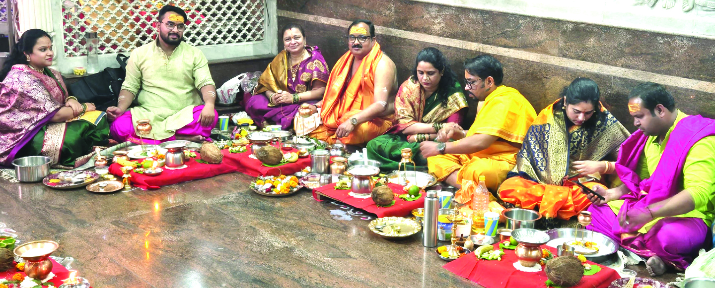 श्रद्धा, अनुशासन और आध्यात्मिक ऊर्जा के साथ श्री हनुमान मंदिर में भगवान शिव का रुद्राभिषेक