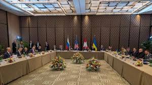 रूस-यूक्रेन शांति वार्ता बेनतीज़ा ख़त्म, बातचीत में अमेरिका भी था शामिल