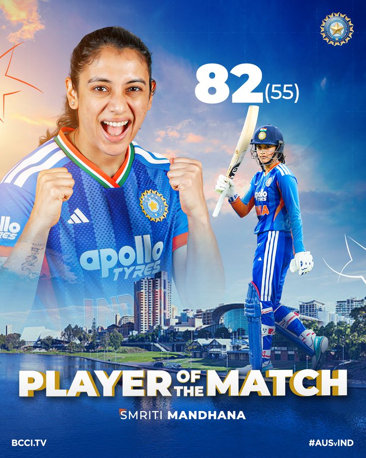 भारत ने ऑस्ट्रेलिया को 17 रन से हराकर श्रृंखला 2-1 से जीती