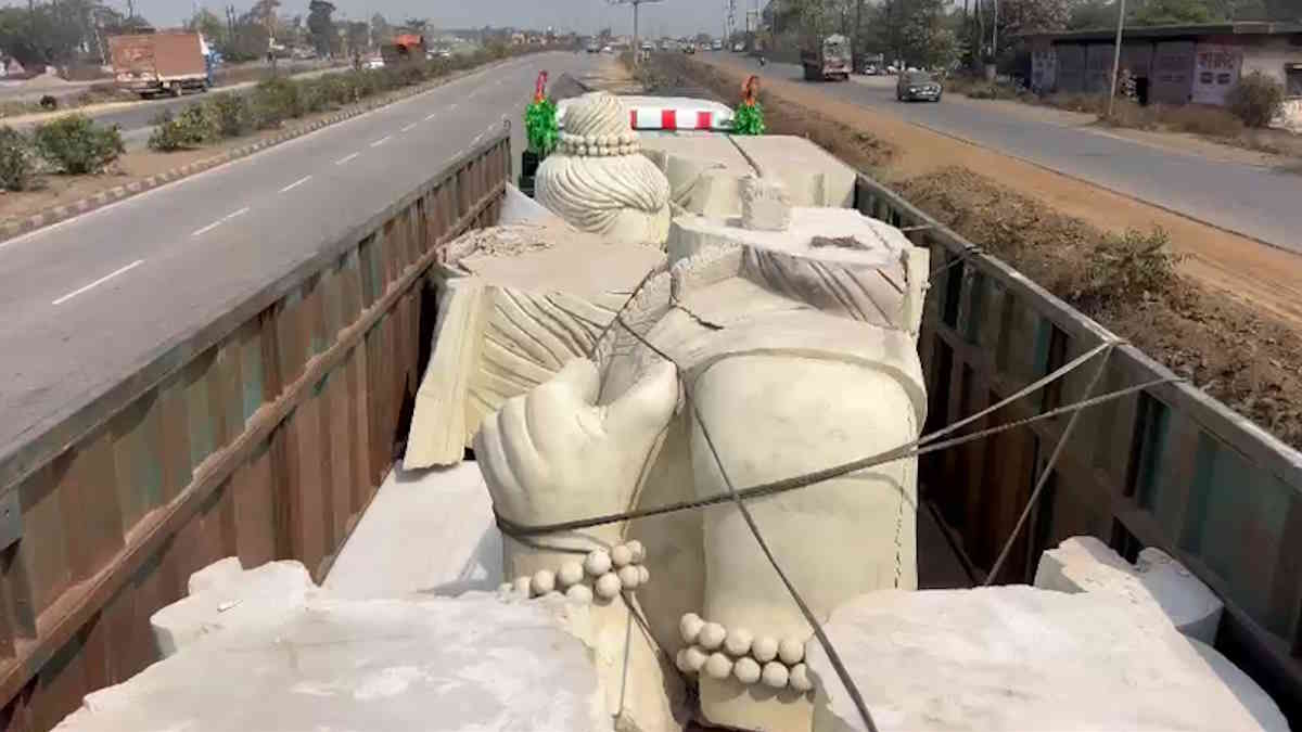 नो एंट्री में फंसे श्रीराम, प्रतिमा रात चंदखुरी पहुंचेगी 