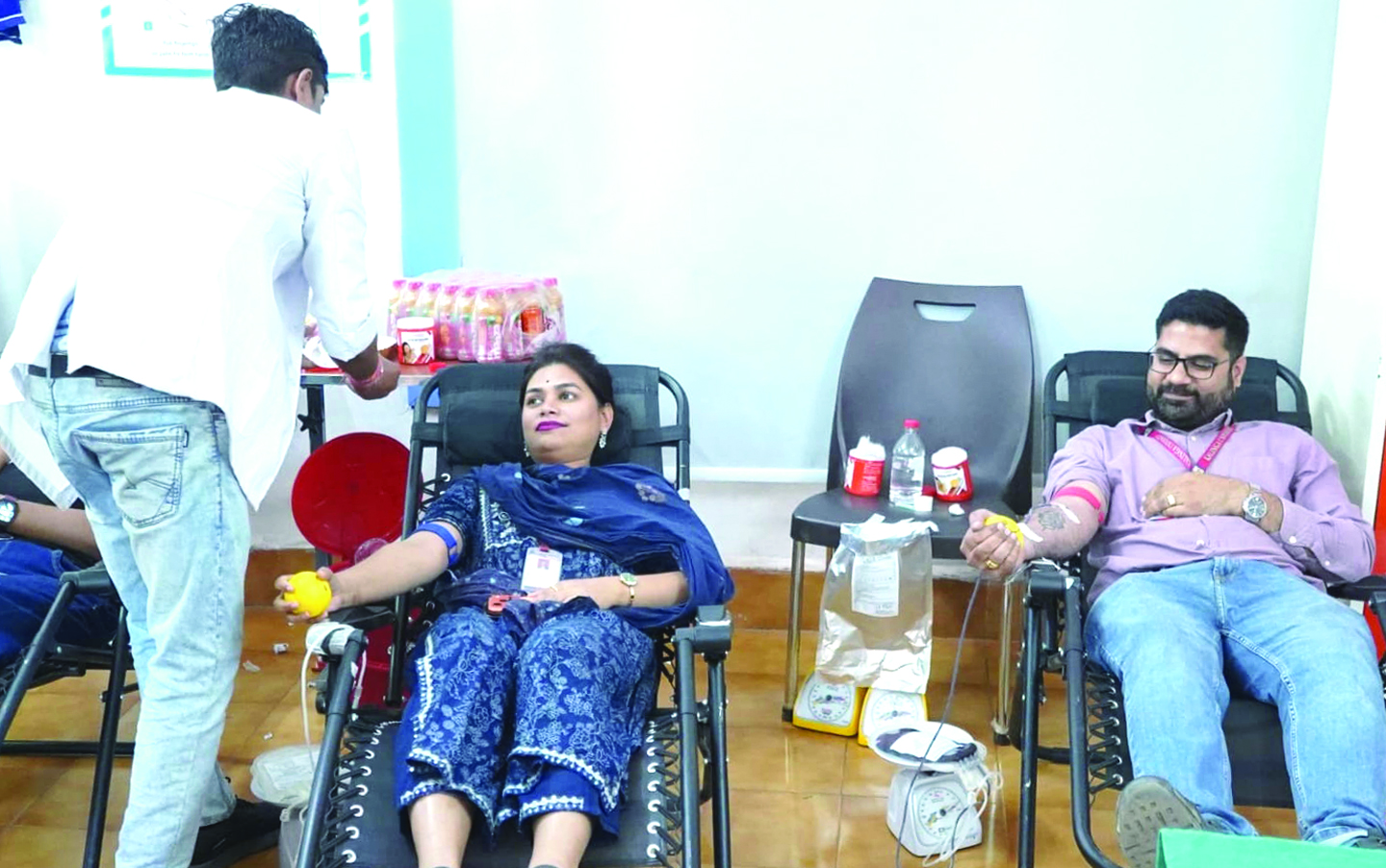 कलिंगा विवि में 180 का रक्तदान  करना सराहनीय सामाजिक पहल