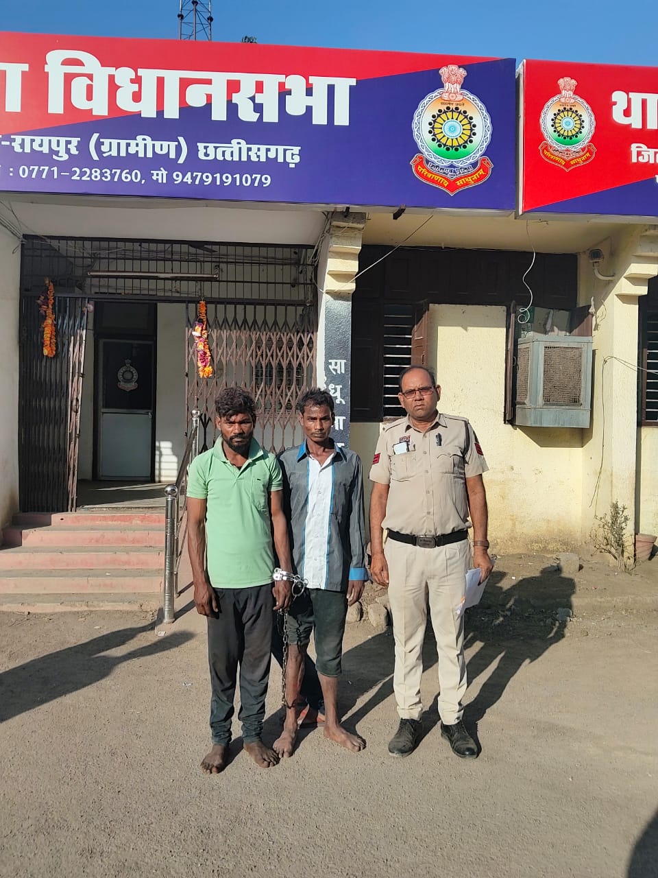 सगे भाई की हत्या करने वाले दो भाई गिरफ्तार 