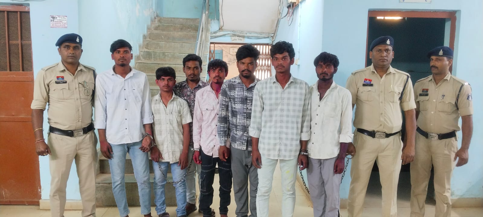 आरंग हत्या के 8 आरोपी गिरफ्तार, एक नाबालिग भी 