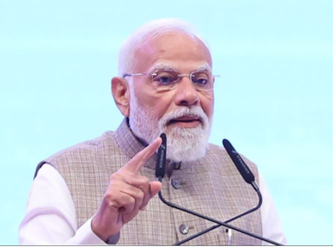 वैश्विक संकट से निपटने में कोई कोर-कसर नहीं छोड़ रहा भारत : प्रधानमंत्री मोदी