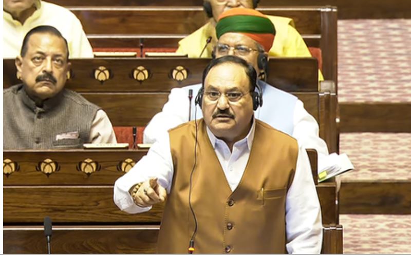 जब देश में संकट होता है तो ऐसे समय में भी कांग्रेस राजनीति करती हैः जेपी नड्डा 