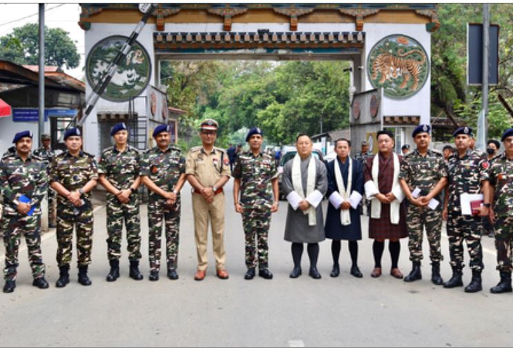 असम विधानसभा चुनावों से पहले एसएसबी महानिदेशक ने भूटान सीमा का किया दौरा