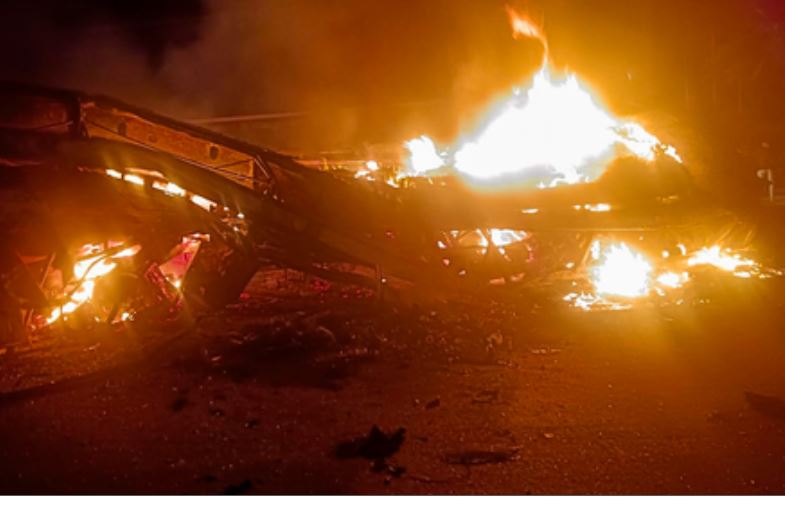 आंध्र प्रदेश व तेलंगाना में पिछले छह माह में बस में आग लगने के चार बड़े हादसे हुए