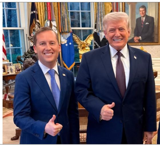 सर्जियो गोर ने ट्रंप से की मुलाकात, कहा- भारत-अमेरिका संबंधों के मजबूत भविष्य पर हुई चर्चा 