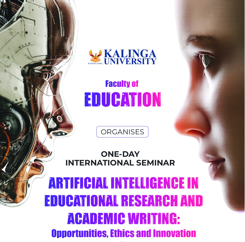 शिक्षा अनुसंधान और अकादमिक लेखन में कृत्रिम बुद्धिमत्ता पर कलिंगा विवि में अंतरराष्ट्रीय संगोष्ठी