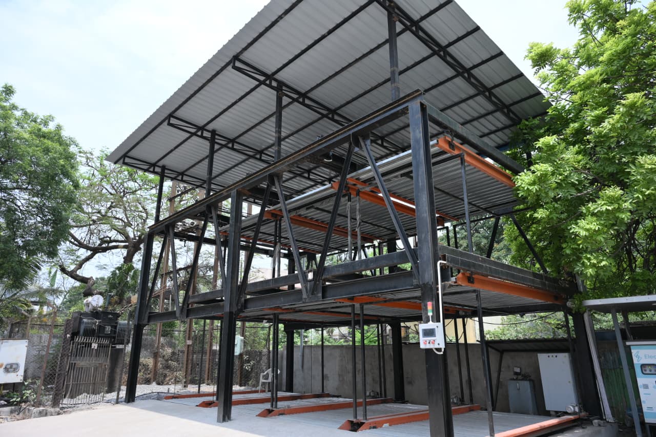 हाईड्रोलिक पजल कार पार्किंग सिस्टम तैयार