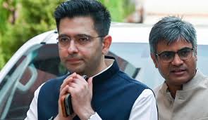 राघव चड्ढा समेत 7 सांसदों के बीजेपी में विलय के फ़ैसले के ख़िलाफ़ 'आप' की याचिका