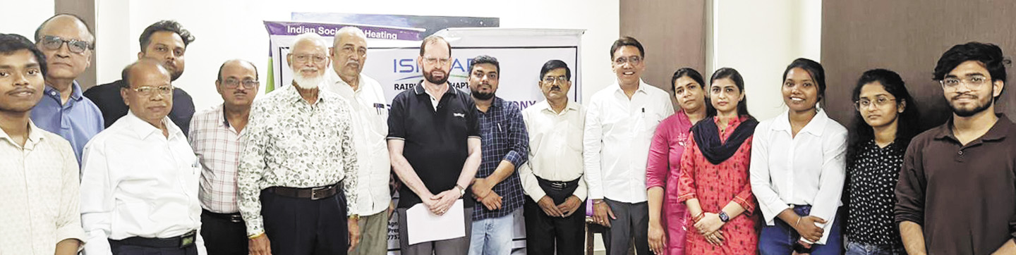 निवर्तमान अध्यक्ष सिद्धांत ने 2026-27 की नई इश्रे कार्यकारिणी का गर्मजोशी से किया स्वागत