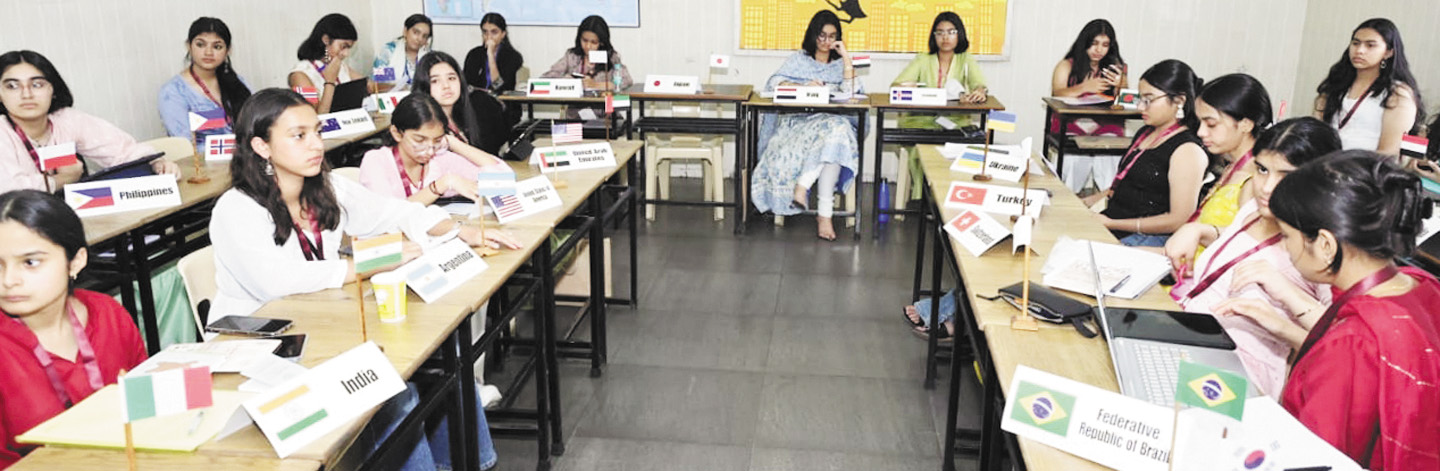 सहयोगात्मक समस्या-समाधान, बौद्धिक आदान-प्रदान और कूटनीति का युवा नेताओं को राजकुमार कॉलेज ने दिया मंच