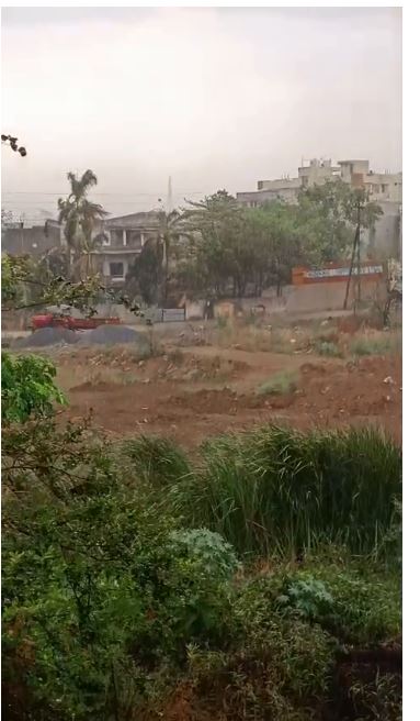 देखें VIDEO : 25 जिलों में आज शाम आंधी तूफान ,  पेंड्रा बिलासपुर में हुई 