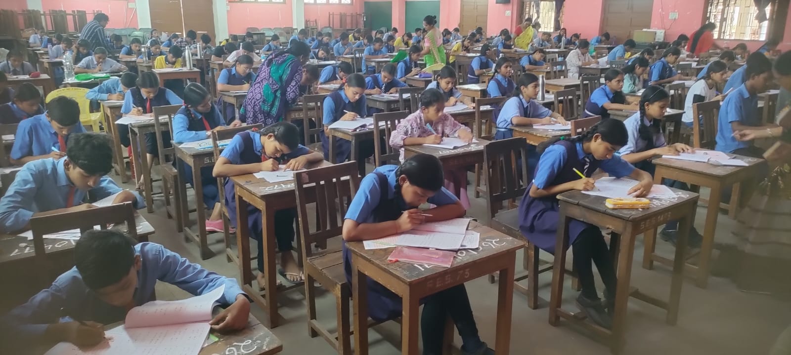     राष्ट्रीय साधन सह-प्रावीण्य छात्रवृत्ति परीक्षा 28570 शामिल हुए, एक भी नकल प्रकरण नहीं 