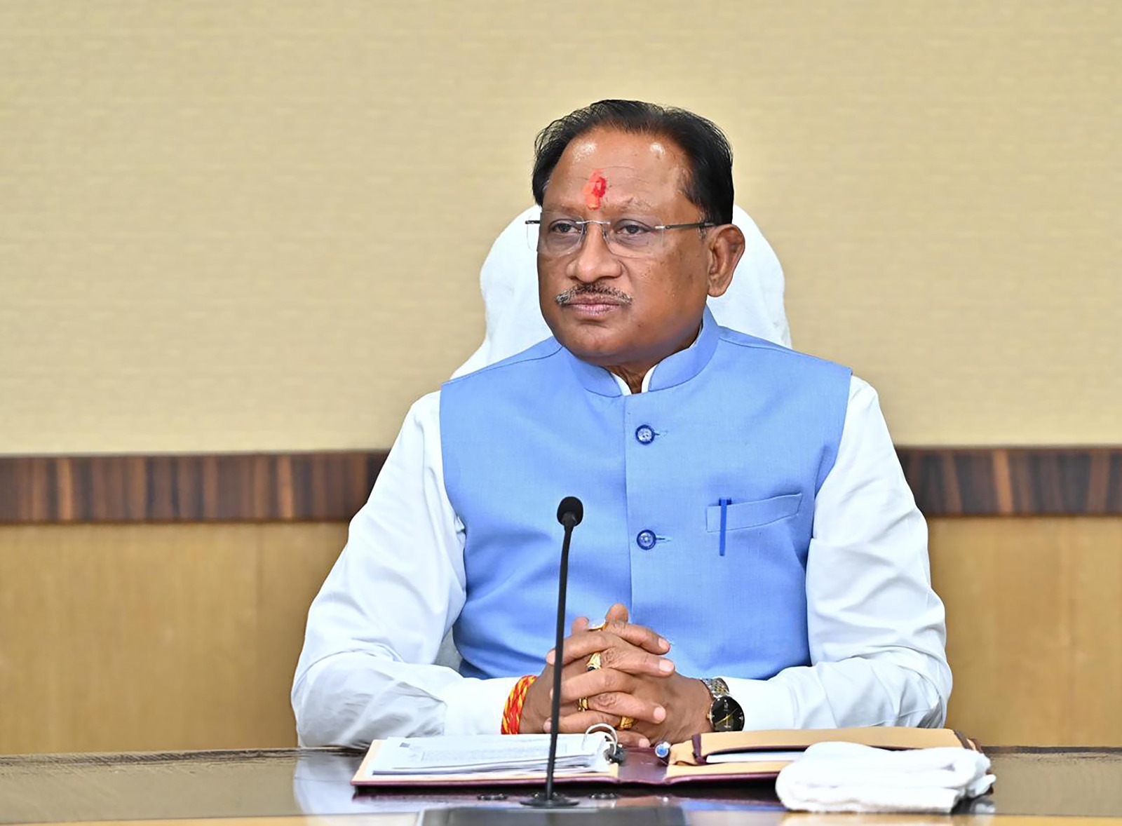 सीएम साय आज मंत्रालय में, कैंटीन में कर्मियों से मिल सकते हैं 