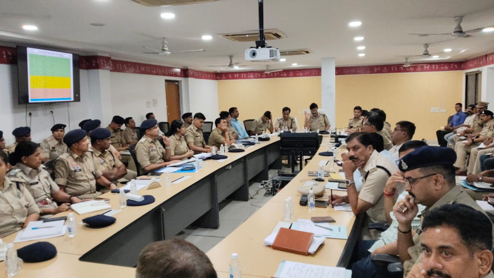 पुलिस कमिश्नर शुक्ला ने क्राइम समीक्षा की
