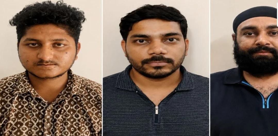 दो करोड़ की साइबर ठगी के तीन शातिरों को जेल 