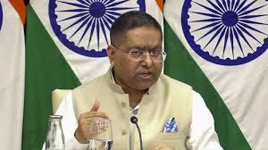 भारत-नेपाल सीमा विवाद के समाधान में किसी तीसरे पक्ष की कोई भूमिका नहीं : विदेश मंत्रालय