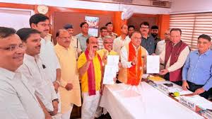 मध्य प्रदेश से राज्यसभा की तीनों सीटों पर बीजेपी के उम्मीदवार निर्विरोध जीते