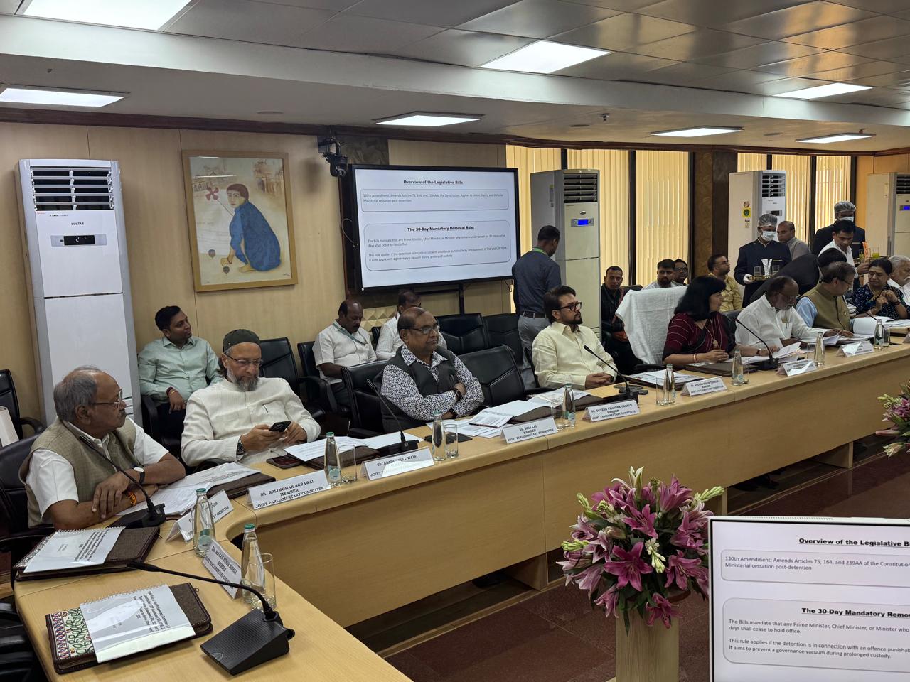 JPC अध्ययन दौरे में बोले बृजमोहन अग्रवाल: राजनीति का अपराधीकरण रोकने और सुशासन को मजबूत करने की दिशा में ऐतिहासिक पहल