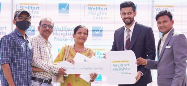 वॉलफोर्ट हाइट्स फेज़ टू को शानदार रिस्पांस, बुकिंग 250 पार, दूसरे दिन भारी भीड़, बजट में मिल रही प्रीमियम सुविधाएं