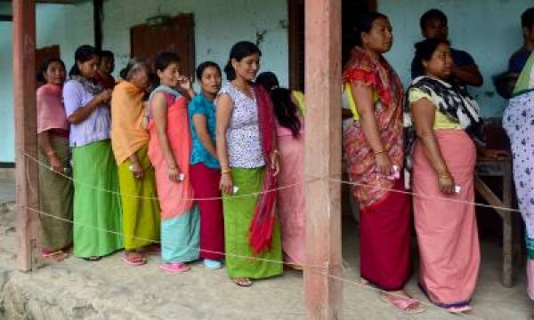 मेघालय उपचुनाव : दोपहर एक बजे तक 45 फीसदी मतदान 
