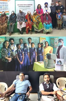 रायपुर राउंड टेबल 169 और रायपुर लेडीज सर्किल 90 के सामाजिक कार्यों और सेवा भाव से ज़रूरतमंद बच्चों और वृद्धजनों को मिला लाभ