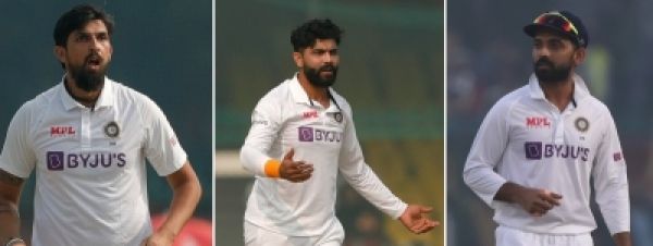 ईशांत, रहाणे और जडेजा चोट के कारण दूसरे टेस्ट से बाहर