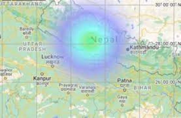 नेपाल में 4.3 तीव्रता का भूकंप