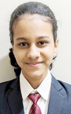 जोनल कंप्यूटिंग ओलंपियाड में सबसे कम उम्र की चयनित छात्रा बनीं केपीएस की तनीषा चौधरी