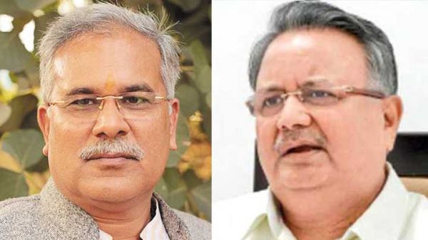 रमन सिंह की चुनौती भूपेश बताएं किसको दी पांच लाख नौकरी