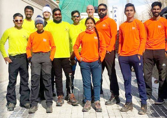 एवरेस्ट फतह का सपना लिए आंबा कार्यकर्ता अमिता चढ़ीं यूटी कांगरी चोटी