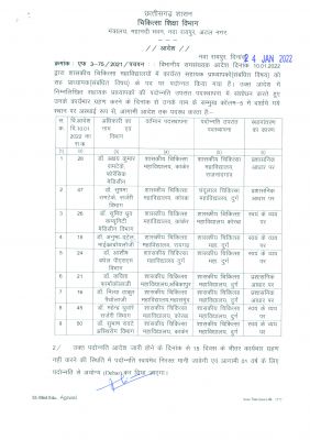 9 मेडिकल शिक्षक पदोन्नत