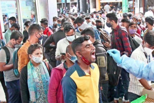 केरल में 54,537 कोविड मामले दर्ज, टीपीआर 47 प्रतिशत