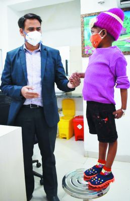 असाधारण कैंसर का निःशुल्क इलाज करवा एनएच एमएमआई ने तीन वर्षीय बच्ची को दिया नया जीवन