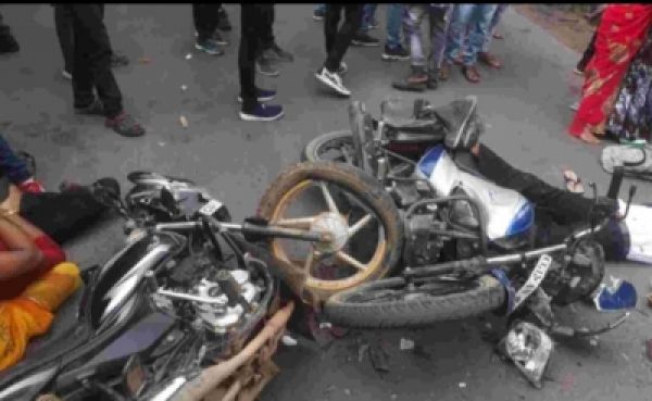 बिजनौर : हादसे में मासूम भाई-बहन की मौत, तीन अन्य घायल