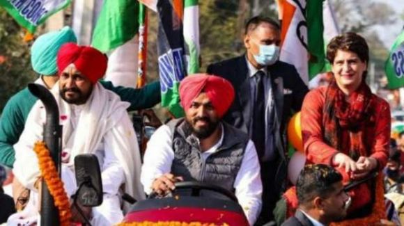 प्रियंका गांधी ने यूपी-बिहार वाले बयान पर सीएम चन्नी का किया बचाव