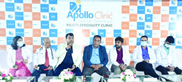 अपोलो क्लिनिक का भव्य शुभारंभ, शहर के बीच सभी सुपर स्पेशलिटी चिकित्सा सुविधाएं एक छत के नीचे  