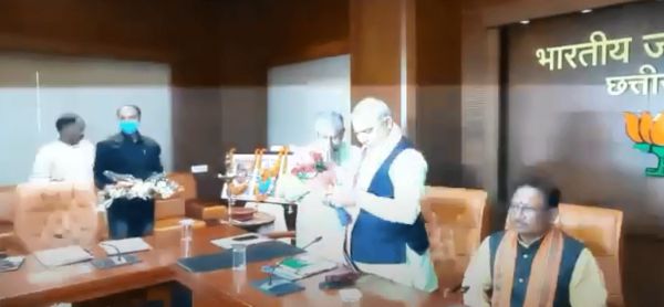 देखें वीडियो : चुनाव रोडमैप के भाजपा की बैठक शुरू