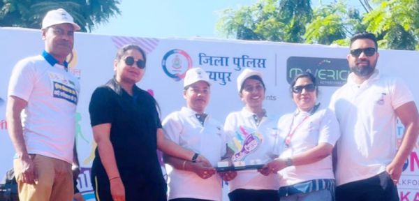 रायपुर पुलिस के वॉक ए कॉज कार्यक्रम में कलिंगा विश्वविद्यालय की भागीदारी