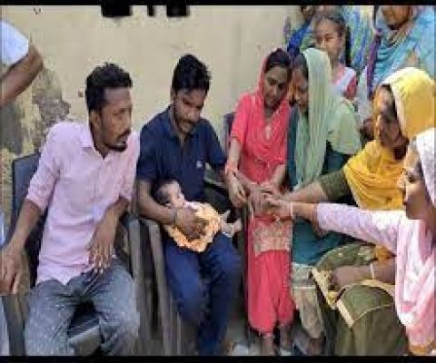 भगवंत मान के शपथ समाराेह में खुशियाें से भरी झाेली, परिवार को 7 साल बाद मिला बिछड़ा बेटा