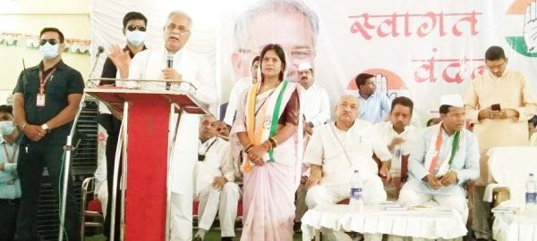 यशोदा के नामांकन दाखिले के लिए पहुंचे सीएम ने कहा खैरागढ़ उपचुनाव सेमीफाईनल